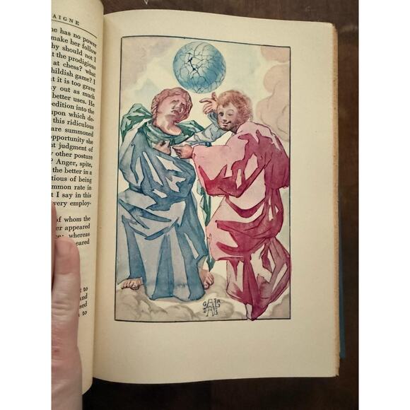 ESSAYS OF MICHEL DE MONTAIGNE, 1947. ILLUSTRATED, HAND SIGNED/NUMBER 590/1000 - Picture 8 of 16
